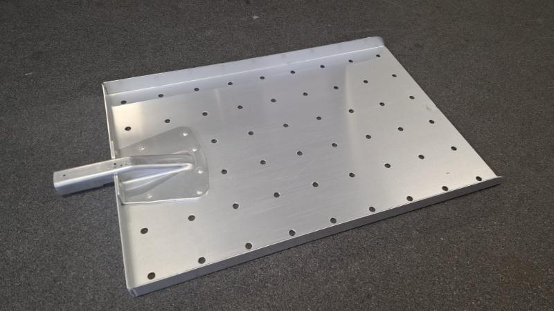 aluminium ovenpaal geperforeerd 60x40cm