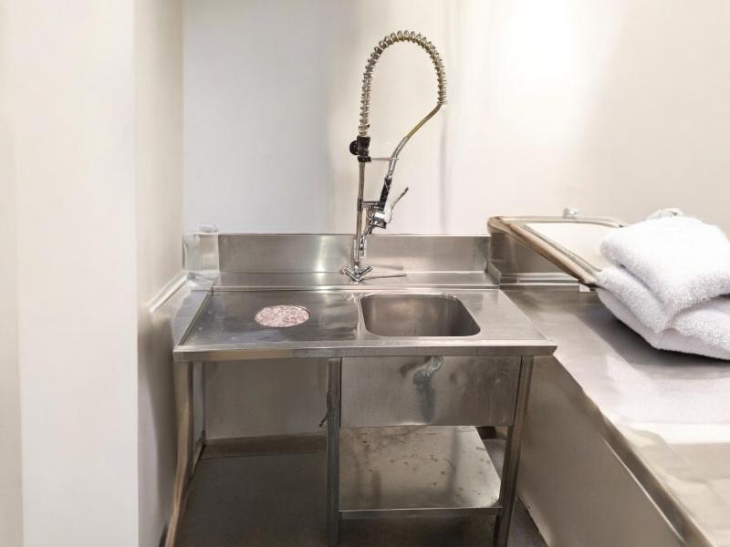 inox wastafel