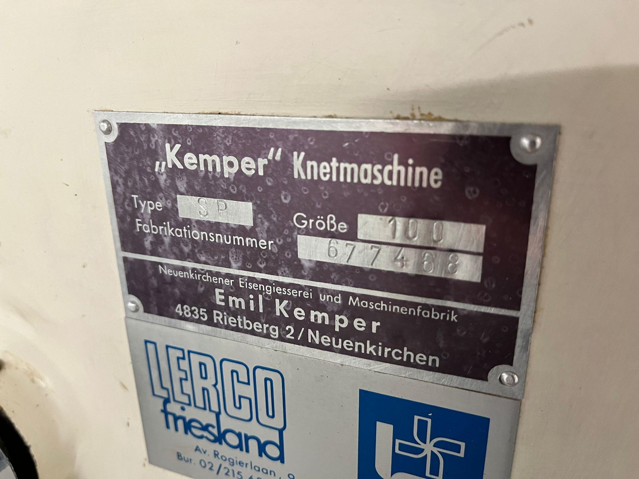 Kemper SP100 Spiraalkneder