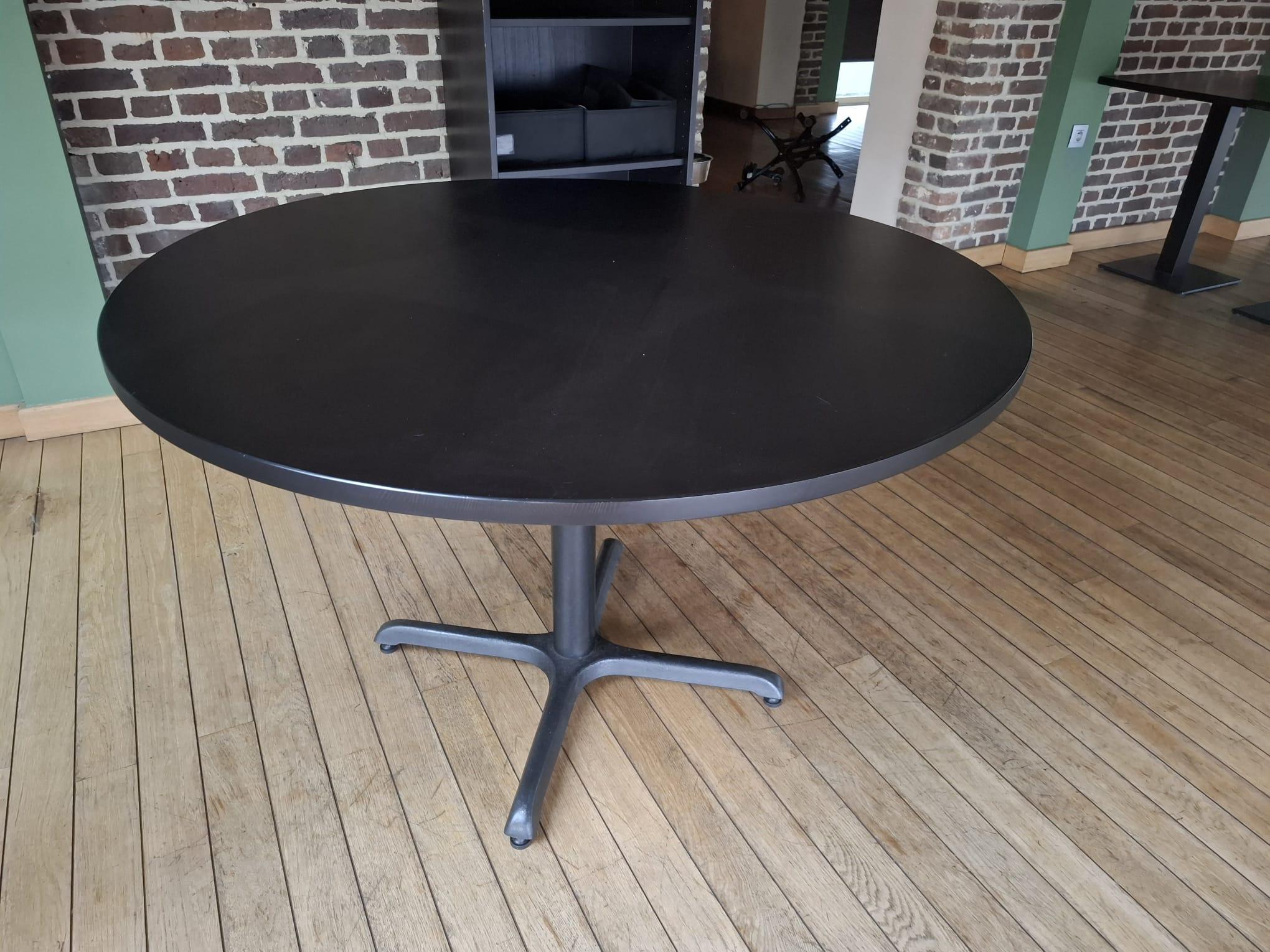 ronde horeca tafel