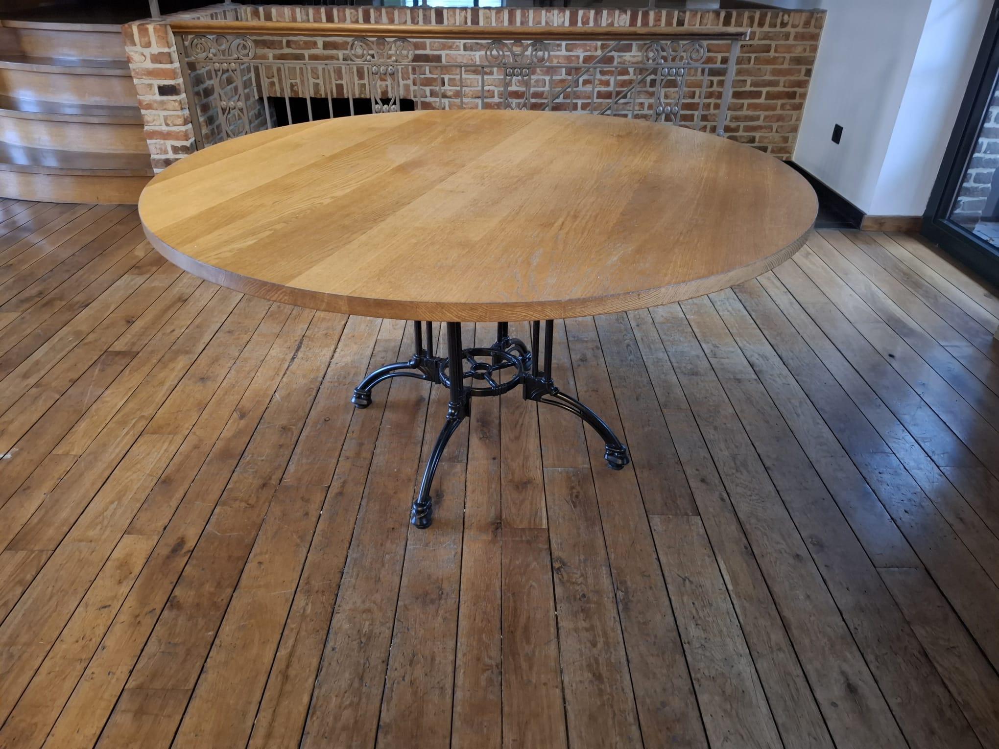 ronde horeca tafel