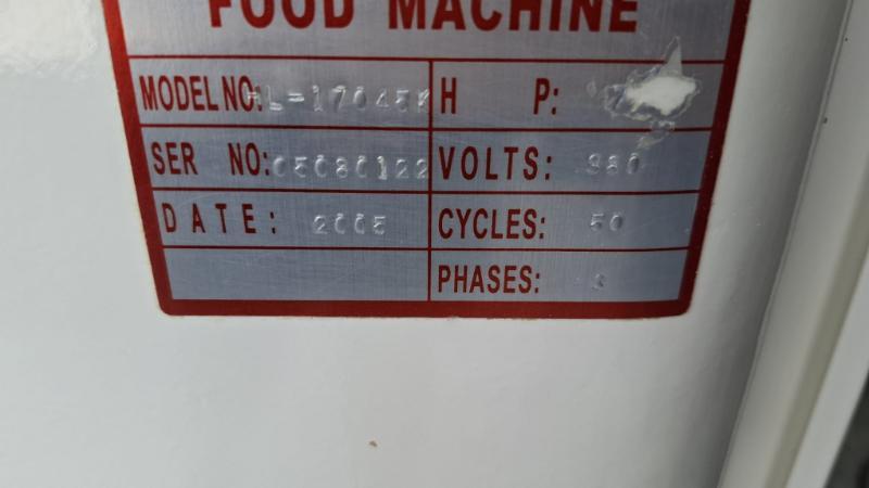 spiraalkneder 120 liter