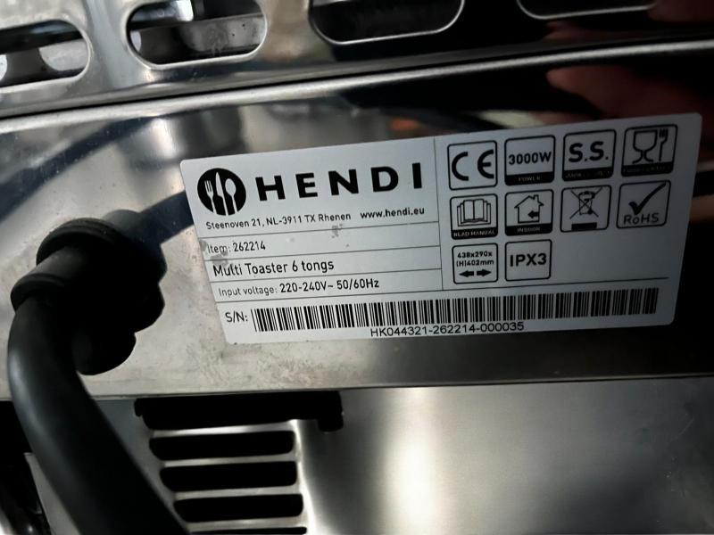 tosti apparaat hendi